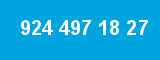 924 497 18 27 924 497 18 27